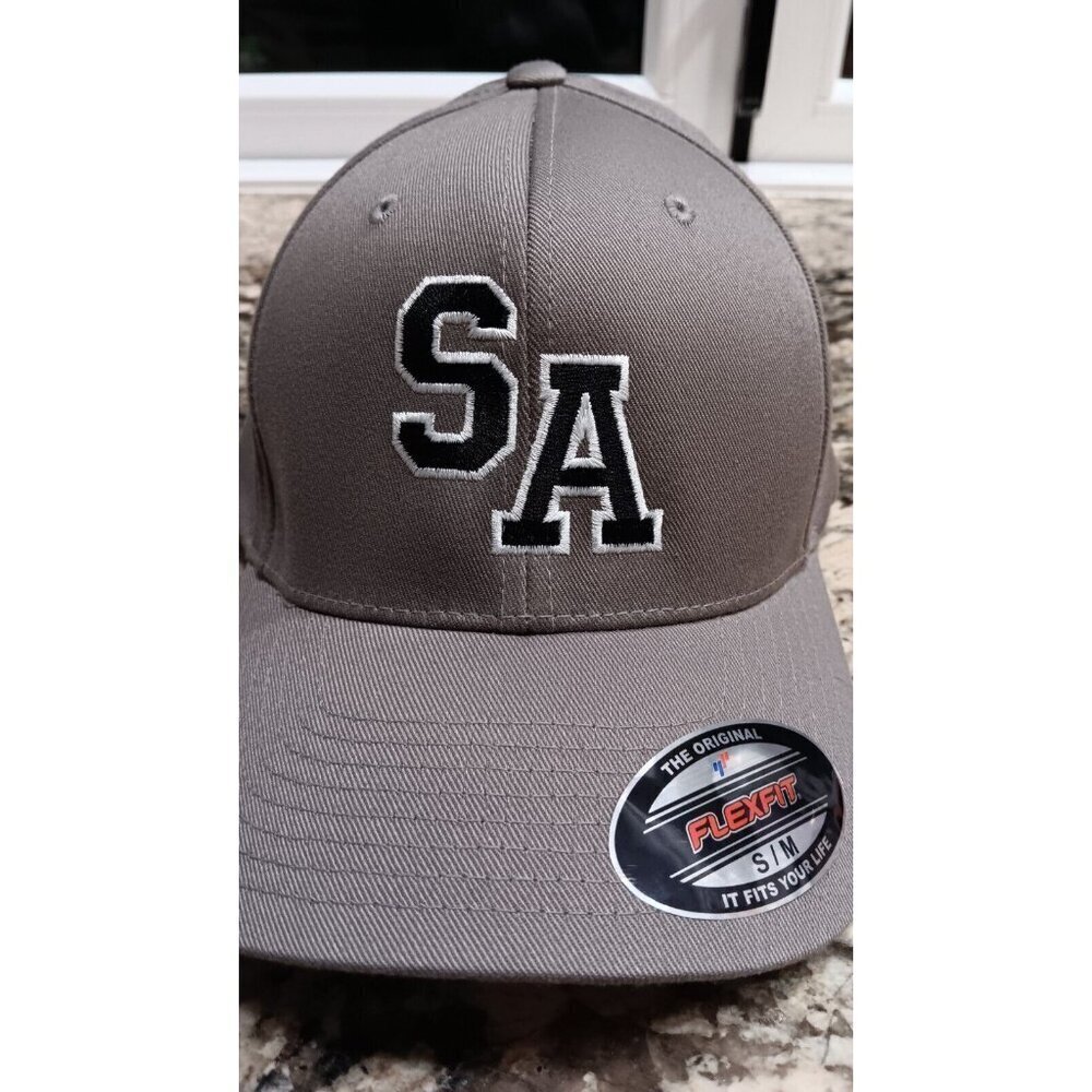 Tags Still On Small Flexfit Hat SA Letters